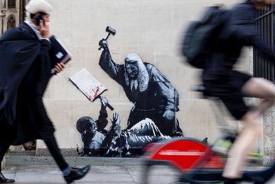Banksy could have identity revealed as police treat latest artwork as criminal damage