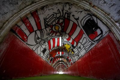 Inside the Serbian horror tunnel facing England: 'It feels a mile long’