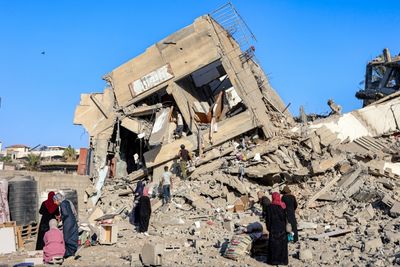'World Watches Our Slaughter': Gazans Flee Israeli Assault On Urban Hub