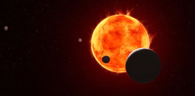 A rocky planet in its star’s ‘habitable zone’ could be the first known to have an atmosphere – here’s what we found