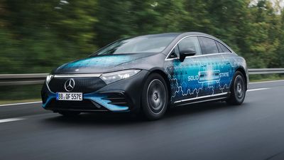 A Solid-State Battery Mercedes EQS Went 749 Miles On A Charge. It Still Had Range Left