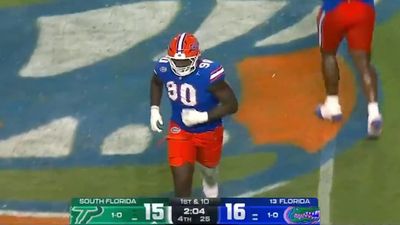 Florida DT Apologizes for Spitting on Player in Viral Moment During Loss to USF