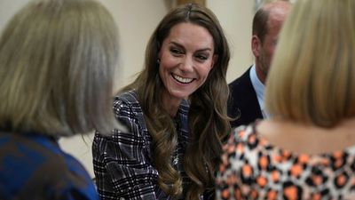 Kate Middleton just revived her love for checked autumn dresses and statement collars