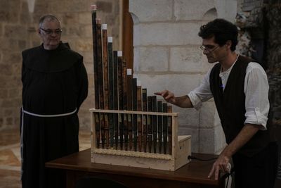 After 800 years of silence, the oldest pipe organ in the Christian world sounds once more