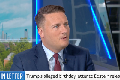 Streeting says Lord Mandelson ‘regrets’ being introduced to Epstein