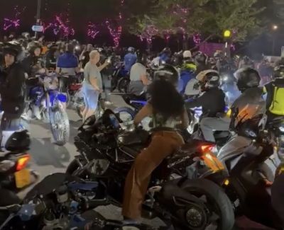 Calls for action over Waterloo ‘racetrack’ as hundreds of motorbikes gather outside London Eye