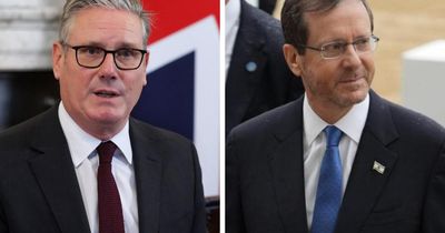 Keir Starmer to meet Israeli president Isaac Herzog, Downing Street confirms