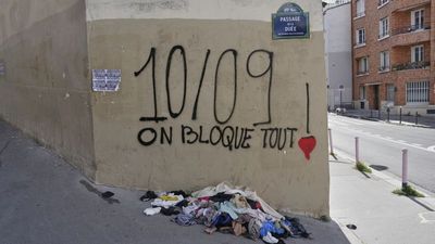 After the prime minister's fall, France braces for 'Block Everything' protests