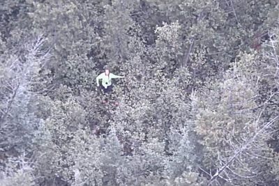 Woman rescued from forest swamp after getting lost during YouTube survival challenge