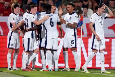 England prove their point with 5-0 rout of Serbia