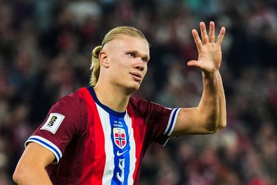Erling Haaland scores five as Norway put 11 past Moldova