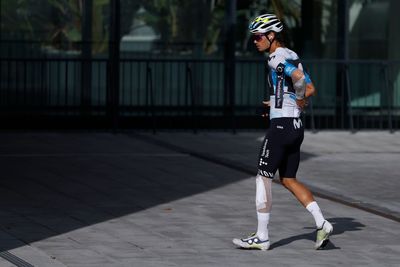 Javier Romo abandons Vuelta a España due to injuries after second week crash indirectly caused by pro-Palestine protestor