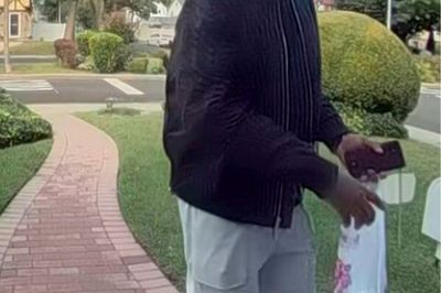 Warning as manhunt launched for suspect accused of killing elderly couple before burning their home