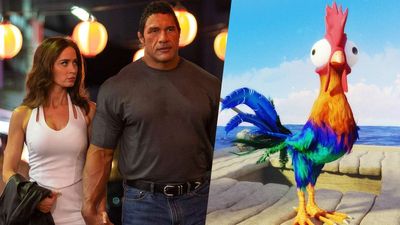 You know that movie where the Rock is a Chicken Man? That might be why the WWE star is looking different these days