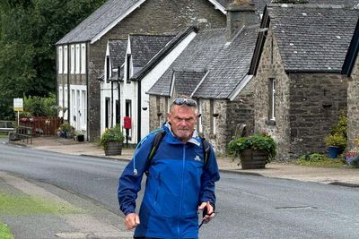 Retired banker running 200 marathons in 200 days reaches Wales