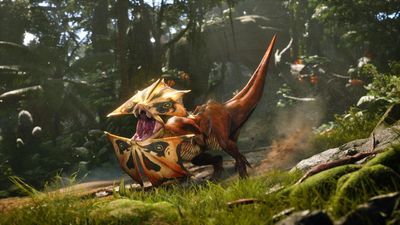 Turok: Origins nails the series’ prehistoric sci-fi setting, but you’ll definitely want a couple of friends to get the most out of it