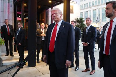 Trump labeled ‘Hitler of our time’ as hecklers crash his DC dinner plans