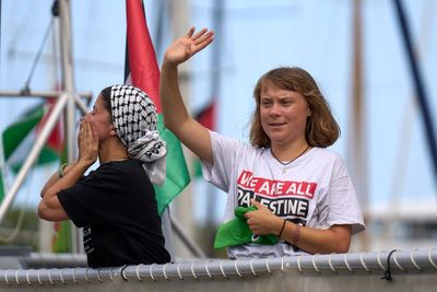 Greta Thunberg’s Gaza aid flotilla claims it was attacked by second drone off Tunisian coast