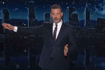 Jimmy Kimmel blasts Republican ‘sycophants’ defending Trump over Epstein birthday book