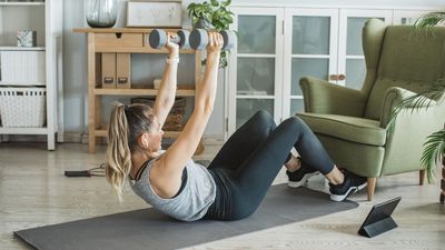 If I only had 30 minutes, I’d do this full-body dumbbell home workout to build strength and stability
