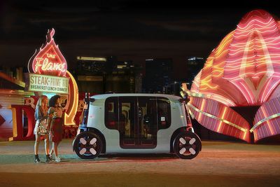 Amazon's Zoox launches its robotaxi service in Las Vegas