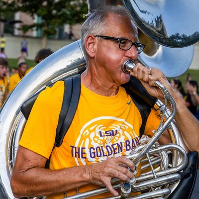 Meet the retiree who realized his dream of joining the LSU marching band as a 66-year-old freshman