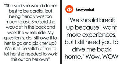Guy Gets Heart Broken By GF, Irked When She Says She Still Wants 20-Hour Ride Home From Thanksgiving