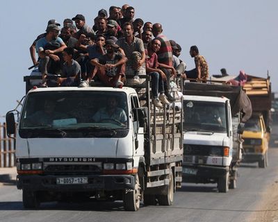 Israeli military kills at least 41 people as it continues to order evacuation of Gaza City