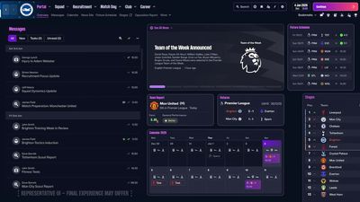 Football Manager 26 Reveals Its New UI