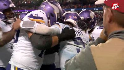 Vikings Player Had NSFW Three-Word Reaction to J.J. McCarthy's Last-Minute TD vs. Bears