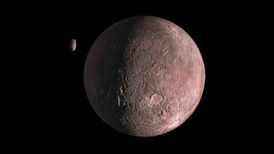 The weird ringed dwarf planet Quaoar may have an extra moon, astronomers discover