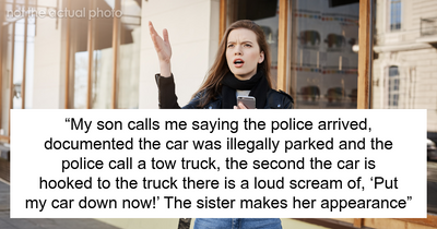 Lady Doesn’t Have Time For Games, Calls Cops And Gets Neighbor’s Car Towed After They Block Driveway