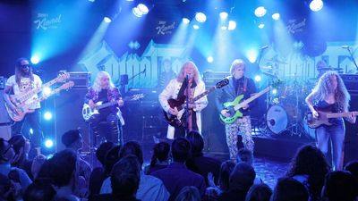 “On the bass…” Spinal Tap recruit Tal Wilkenfeld and Thundercat for Jimmy Kimmel performance of Big Bottom