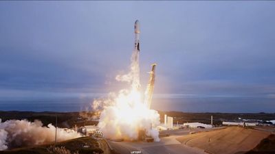 SpaceX launches 1st 21 satellites for advanced new US military constellation