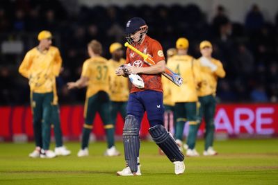 Harry Brook describes England’s rain-affected T20 as ‘a bit of a shambles’