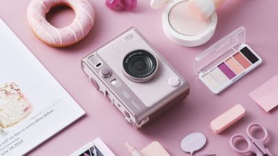 Fujifilm’s Instax Mini Evo compact instant camera blossoms in stunning new Gentle Rose color