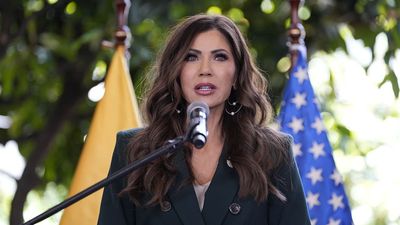 ‘A plague of fentanyl traffic’: Kristi Noem switches out of heels to inspect drug-scanning tech at Belgium’s cocaine gateway