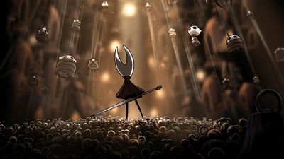 Hollow Knight: Silksong will kick your teeth in, but one adorable singing bug makes up for it: "Sherma swimming and singing in the hot springs gives me the energy to get through the day"