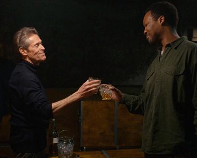 The Man in My Basement review – Willem Dafoe is an unsettling guest in eerie psychodrama