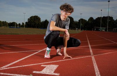 From TikTok to beating the clock: meet the 15-year-old sprint sensation taking social media by storm