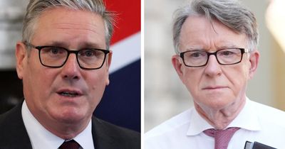 Keir Starmer told he must sack Peter Mandelson over Jeffrey Epstein relationship