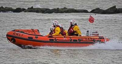 Lifeboat capsizes during fishing vessel rescue in Firth of Clyde