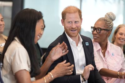 Prince Harry finishes UK visit with tribute to Diana before US return