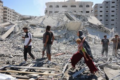 Israel kills dozens in Gaza as Amnesty warns of ‘unlawful’ displacement