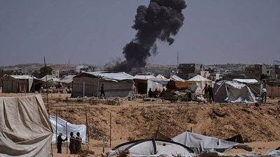 At least 72 Palestinians killed in Israeli attacks across Gaza, health ministry says