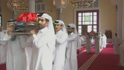 Qatar holds funeral for victims of Israeli attack amid regional solidarity