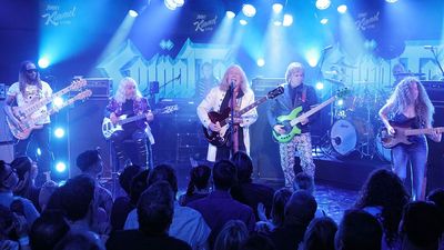 Five basses! Spinal Tap recruit Tal Wilkenfeld and Thundercat for bottom-heavy Jimmy Kimmel performance