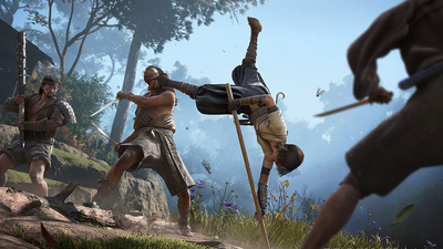 Assassin's Creed Shadows adds a cat dressed like Ezio and its coolest weapon yet: A large stick