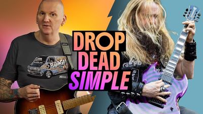 “Heavy metal and drop D is a match made in heaven”: Eddie Van Halen used it, Jimmy Page loved it, and all of your heavy metal heroes have tried it – drop D made drop-dead simple