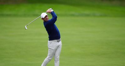 Rory McIlroy finds water on 18th to sit five shots off pace at PGA Championship